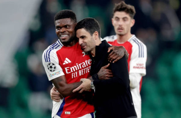 Tình hình hợp đồng của Thomas Partey